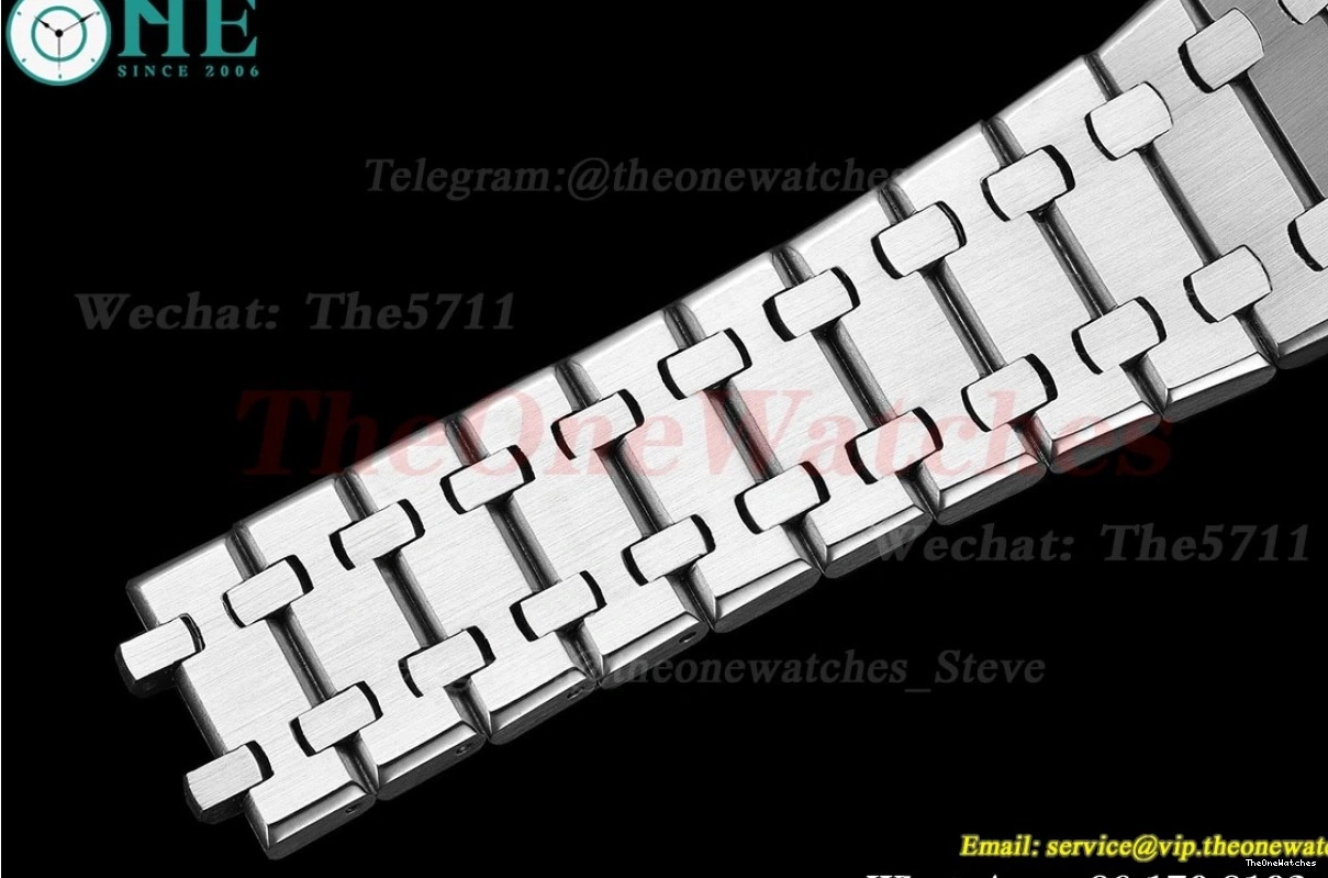 SS 41mm Dial GDF Royal Grey MY8215 15202 Oak SS 0121